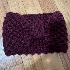 Old Navy Knit Maroon Winter headband